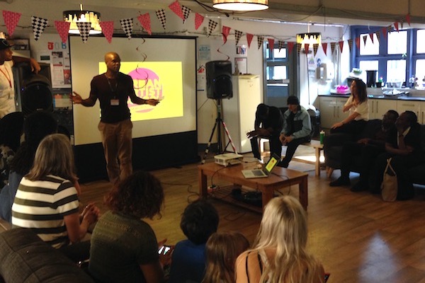 Tony Briscoe teaching at UAS Summer Academy, Urban Development Summer School, Bristol - Lead Tutor